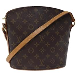 Louis Vuitton-LOUIS VUITTON Monogramme Drouot Sac à bandoulière M51290 LV Auth ar11832-Monogramme