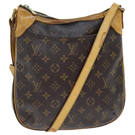 Louis Vuitton-LOUIS VUITTON Monogramm Odeon PM Umhängetasche M56390 LV Auth 73690-Monogramm