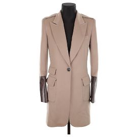 Barbara Bui Wool coat Beige