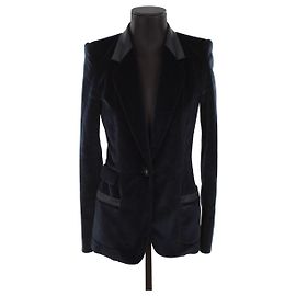 Barbara Bui Velvet blazer White