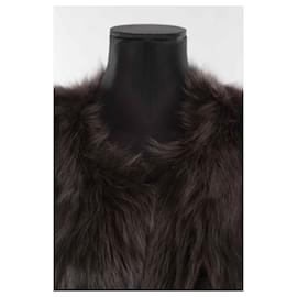 Gerard Darel-Fur jacket-Black
