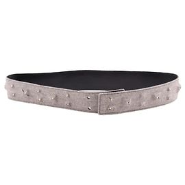 Saint Laurent Cinto de couro Cinza