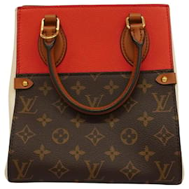 Louis Vuitton-Louis Vuitton Fold PM-Marrone