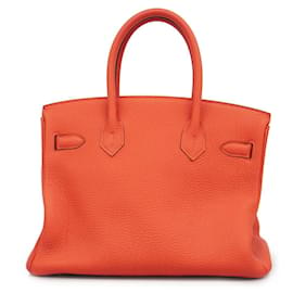 Hermès-Hermès Birkin 30-Arancione