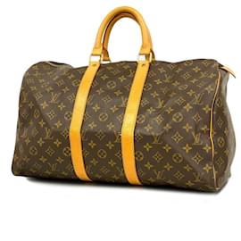 Louis Vuitton-Louis Vuitton Keepall 45-Castaño