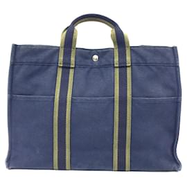 Hermès-Hermès Fourre Tout-Blu navy