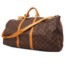 Louis Vuitton-Louis Vuitton Keepall Bandouliere 60-Castaño