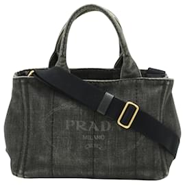 Prada-Prada Canapa-Negro