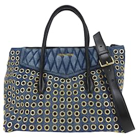 Miu Miu-Miu Miu Biker Nappa-Blau