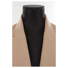 Sandro-Wool coat-Beige