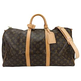 Louis Vuitton-Louis Vuitton Keepall Bandouliere 50-Braun