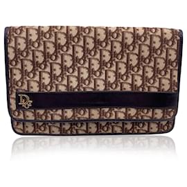 Christian Dior-Christian Dior Clutch Bag Vintage-Brown