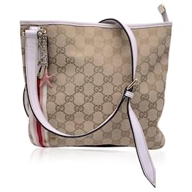 Gucci-Sac bandoulière Gucci Joliecoeur-Beige