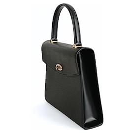 Louis Vuitton-Bolso de mano Louis Vuitton Louis Vuitton Malesherbes Kelly en cuero Epi negro-Negro