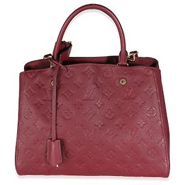 Louis Vuitton Aurore Empreinte Montaigne MM Bordeaux