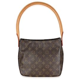 Louis Vuitton-Louis Vuitton Tela Monogram Looping MM-Marrone