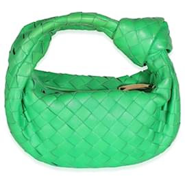 Bottega Veneta-Bottega Veneta Parakeet Nappa Intrecciato Mini Jodie-Green