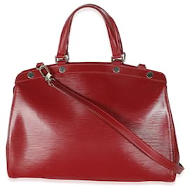 Louis Vuitton-Louis Vuitton Rubis Epi Brea MM-Roja