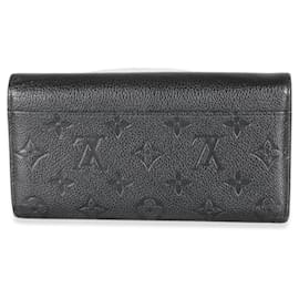 Louis Vuitton-Louis Vuitton - Schwarze Empreinte Sarah Geldbörse-Schwarz