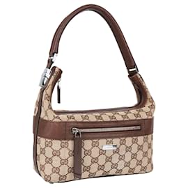 Gucci-Sac à bandoulière monogramme Gucci GG-Marron