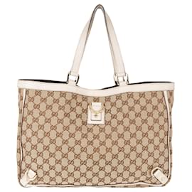 Gucci-Sac cabas Abbey Monogram Gucci GG-Beige