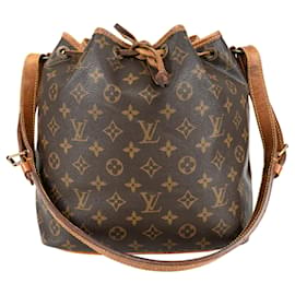 Louis Vuitton-Louis Vuitton Sac Noe Petit Canvas Monogram-Brown