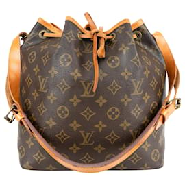 Louis Vuitton-Louis Vuitton Sac Noe Petit Canvas Monogramm-Braun