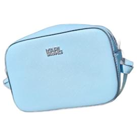 Karl Lagerfeld-Tracolla Karl Lagerfeld azzurra-Blu chiaro