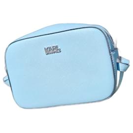 Karl Lagerfeld-Light blue Karl Lagerfeld shoulder bag-Light blue