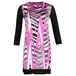 Emilio Pucci-Emilio Pucci Printed Paneled Dress in Multicolor Silk-Other,Python print