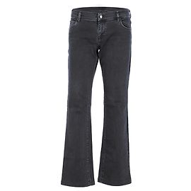 Vaqueros con corte de bota Prada en denim de algodón gris Gris