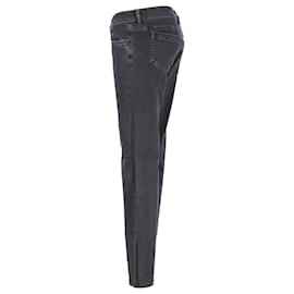 Prada-Prada Boot-Cut Jeans in Grey Cotton Denim-Grey