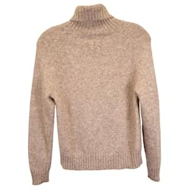 Nili Lotan-Nili Lotan Atwood Sweater in Beige Wool-Other
