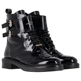 Louis Vuitton-Louis Vuitton Midtown Ankle Boots in Black Leather-Black