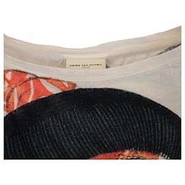 Dries Van Noten-Dries Van Noten Geisha Japanese Print T-Shirt in Multicolor Cotton-Other