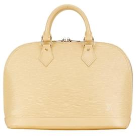 Louis Vuitton-Louis Vuitton Alma PM Lederhandtasche M41155 in gutem Zustand-Andere