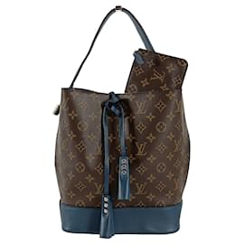 Louis Vuitton-Louis Vuitton Noè idole Bucket hand bag 2014 collection-Brown,Blue