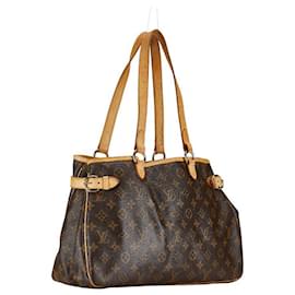 Louis Vuitton-Bolso tote de lona horizontal Louis Vuitton Batignolles M51154 en buen estado-Otro