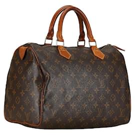Louis Vuitton-Louis Vuitton Speedy 30 Canvas Handtasche M41526 in gutem Zustand-Andere
