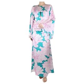 Autre Marque-Caftan en soie à imprimé fleuri Multi Willow - taille M-Multicolore