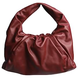 Bottega Veneta-Bolsa tiracolo franzida Borgonha-Bordeaux