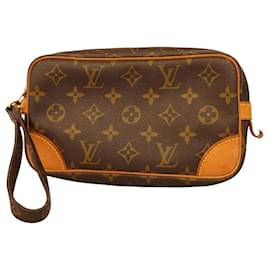 Louis Vuitton-Louis Vuitton Marly Dragonne-Braun