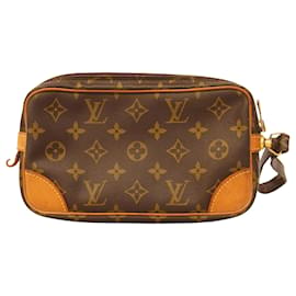 Louis Vuitton-Louis Vuitton Marly Dragonne-Braun