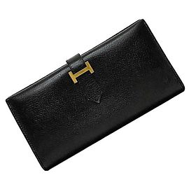 Hermès Béarn Noir