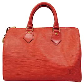 Louis Vuitton-Louis Vuitton Speedy 25-Vermelho