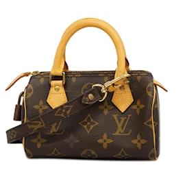 Louis Vuitton-Louis Vuitton Mini Speedy-Braun