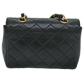 Chanel-CHANEL Mini matelasse-Noir