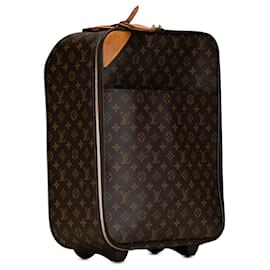 Louis Vuitton-Louis Vuitton Monograma Marrom Pegase 45-Marrom