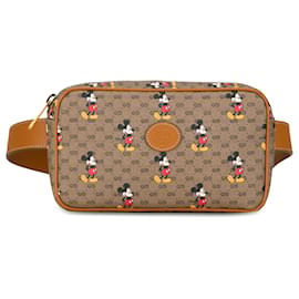 Gucci-Marsupio Gucci GG Supreme Topolino marrone-Marrone