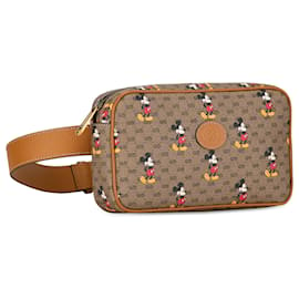 Gucci-Marsupio Gucci GG Supreme Topolino marrone-Marrone